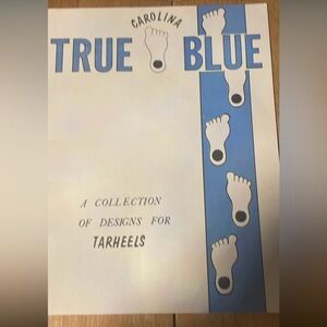 Carolina Tarheels cross stitch pattern book